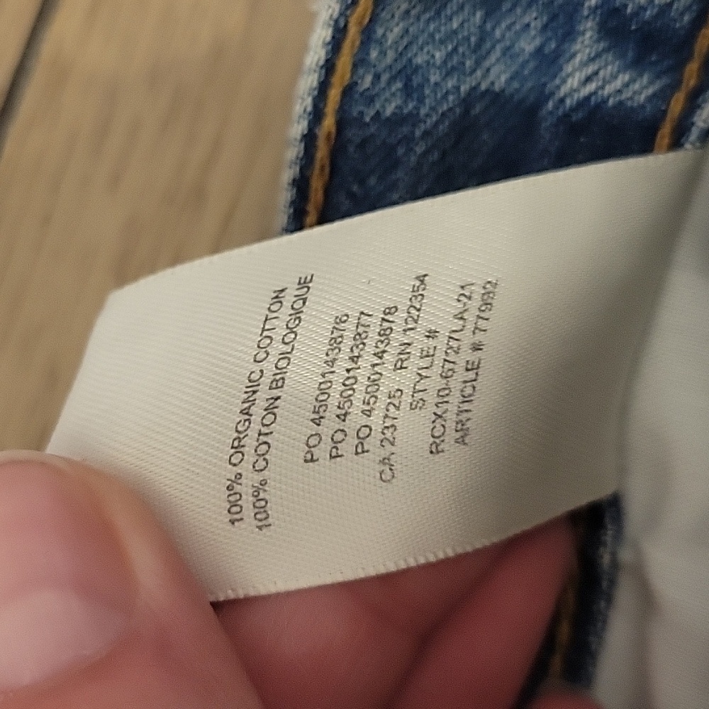 ARITZIA DENIM FORUM The Joni High Rise Loose Fit Jeans size 26 - Picture 9 of 12